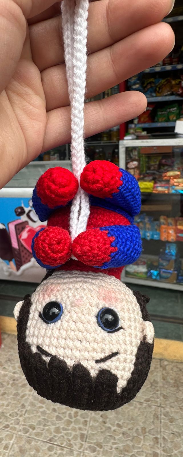 Spiderman tejido