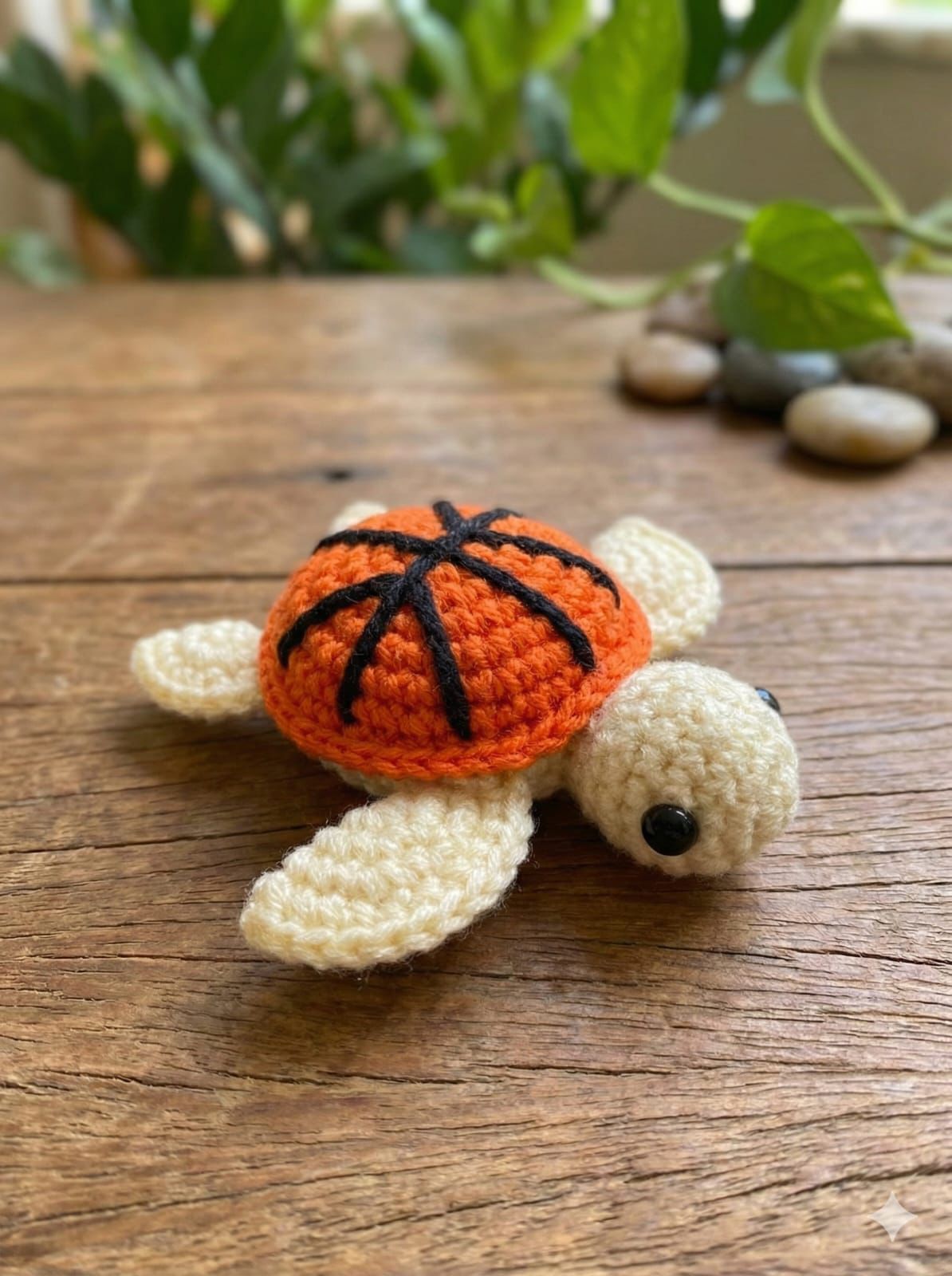 Tortuga tejida amigurumi